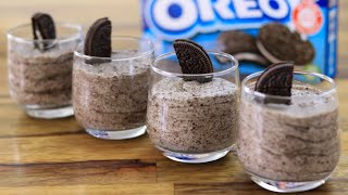 3Ingredient Oreo Mousse Recipe [upl. by Audrit]