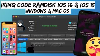 ELIMINAR CODIGO PIN IKING CODE RAMDISK WINDOWS amp MAC [upl. by Moynahan]