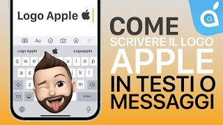 Come scrivere il LOGO APPLE in testi o MESSAGGI  TUTORIAL shorts [upl. by Aracot]