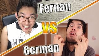 Fernanfloo vs JuegaGerman [upl. by Eanat]