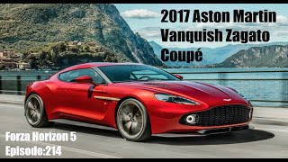 2017 Aston Martin Vanquish Zagato CoupéForza Horizon 5 GameplayEpisode 214astonmartin [upl. by Eidderf]