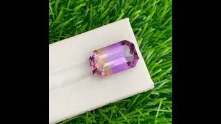 1630 Carats Loose Ametrine Gemstone Beautiful Ametrine Emerald Cut [upl. by Vivianna664]