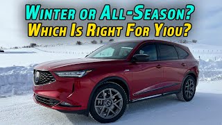 Winter Tires vs AllSeason Tires With Bridgestone  Which Is Right For You [upl. by Ynohtnaeoj529]