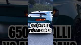 650 CAVALLI AMERICANI 62L con VOLUMETRICO 😱 musclecar camaro zl1 camarozl1 v8 [upl. by Wendel]