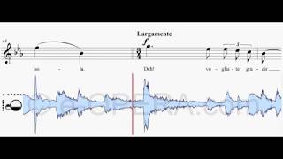 Mascagni  LAMICO FRITZ  Suzel  Son pochi fiori  COMPLETE SYNCHRONIZED VIDEO PIANO BASE [upl. by Rannug317]