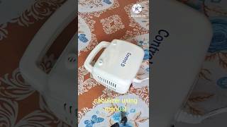 control D nebulizer using manual nebulizer shorts usermanual [upl. by Elyc]