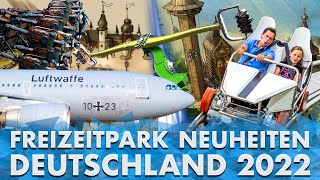 Alle Freizeitpark Neuheiten in Deutschland 2022 [upl. by Judy286]