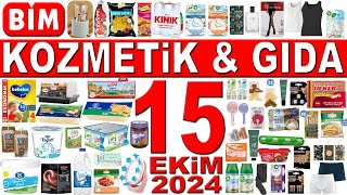 BİM KOZMETİK GIDA BU SALI  BİM AKTÜEL GIDA İNDİRİMLERİ  BİM 15 EKİM 2024  BİM BU HAFTA [upl. by Aihtniroc]