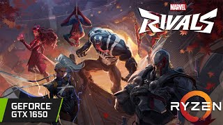 Marvel Rivals  GTX 1650  All Settings Tested  Unreal Engine 5 [upl. by Arriet]