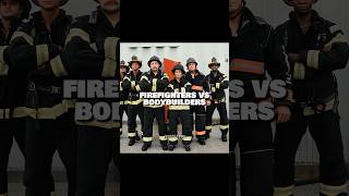 FIREFIGHTERS VS BODYBUILDERS 💀 gym gymedit bodybuilder [upl. by Maguire]