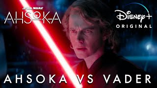 Darth Vader vs Ahsoka  Star Wars Ahsoka Episode 5  Disney [upl. by Nizam]