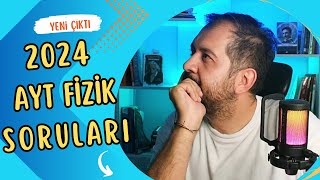 2024 AYT FİZİK SORULARI [upl. by Ardnaid]