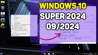 ✨🌟 WINDOWS 10 SUPER 2024 🌟✨AIO ULTRA OTIMIZADONOVA ATUALIZAÇÃO 092024 [upl. by Ossie934]