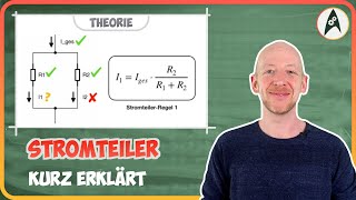 Kurz erklärt Der Stromteiler  Lerne Elektronik [upl. by Noam684]