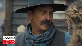 Kevin Costner Unveils Trailer for Western Epic Horizon  THR News [upl. by Omora]