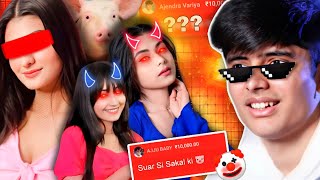 Total Gaming Roasted Beautiful Streamers 🤣TG VIKAS [upl. by Susannah]