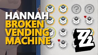 Hannah broken Vending Machine Zenless Zone Zero [upl. by Vinn471]