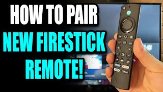 FireStick How to Pair New Remote Without Old Remote [upl. by Alket]