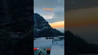 Jannat Ka Nazara😍vaishnodevi snowfallwinterkatravaishnodeviyatrapeacejammujaimatadishorts [upl. by Elyl263]