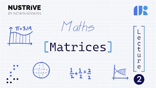 Matrices  Lecture 2  NUST Mathematics Lectures  NUSTrive Live Classes [upl. by Innoc880]