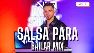 Salsa Para Bailar Mix  Vol 2  Megamix Salsa  Salsa Party Mix  Live DJ Set [upl. by Jemy758]