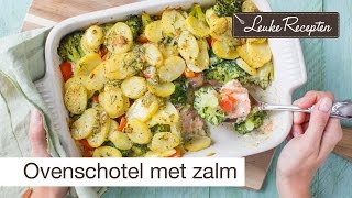 Ovenschotel broccoli met zalm [upl. by Beka]