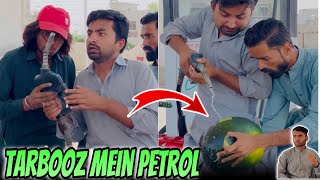 Tarbooz mein petrol keon dala🤔  Comedy Video  Crazy TV [upl. by Ebony]