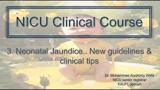 3 Neonatal Jaundice New guidelines amp clinical tips [upl. by Anayk]