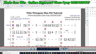 Thingyan Moe fill tutorial [upl. by Suzanne802]