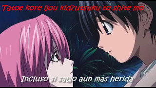 Elfen Lied AMV  Be you girl Sub español  romaji [upl. by Palmore]