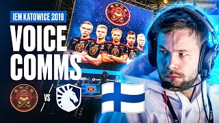 Vihu lirauttaa  ENCE Katowice 2019 Voice Comms [upl. by Hgielar]