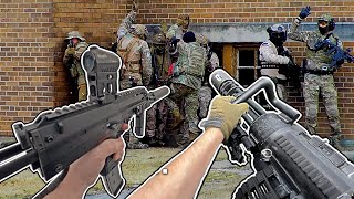 Playing Airsoft with SiloEntertainment [upl. by Rozele961]