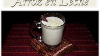 Receta Arroz en Leche Guatemala [upl. by Kcirdde]