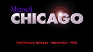 The Unknown Windows OS  Microsoft Chicago [upl. by Hjerpe]