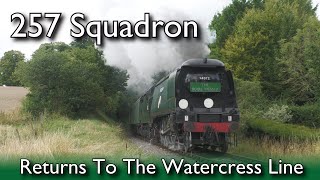 257 Squadron Returns to The Watercress Line [upl. by Caresse]