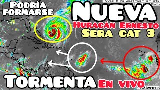 Nueva tormenta podría formarse de interés para El Caribe Huracán Ernesto [upl. by Zucker510]