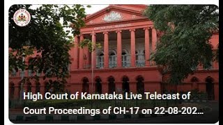 High Court of Karnataka Live Telecast of Court proceedings of CH 31 on 03092024 at 1030 AM [upl. by Valerlan]