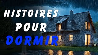 Histoires Vraiment Effrayantes Pour Dormir  Sons de Pluie  Écran Noir  Vol9 [upl. by Lucine]