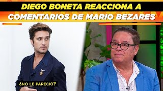 Diego Boneta reacciona a comentarios de Mario Bezares 😱 [upl. by Adnilem]