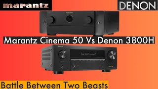 Denon 3800H Vs Marantz Cinema 50 92 AV Receiver Comparison Video In Tamil [upl. by Tsyhtema]