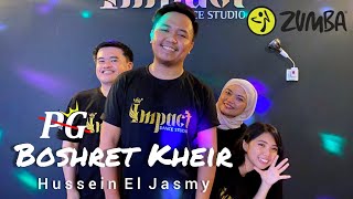 Hussein El Jasmy  Boshret Kheir  BELLY DANCE  DANCE FITNESS  ZUMBA  WORKOUT  Choreo by Zin PJ [upl. by Sybilla693]