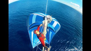 Windpilot Pacific on SV Chivetta 70000 Miles RTW 6 x Atlantic [upl. by Jemina926]