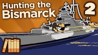 Hunting the Bismarck  The Mighty HMS Hood  Extra History  Part 2 [upl. by Morril]