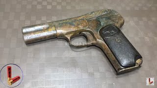 FN Browning M1900 Restoration with fire testgun restoration [upl. by Pritchard]