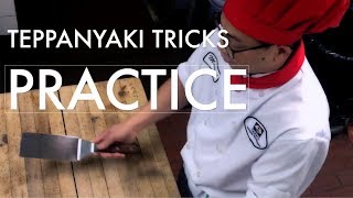 TEPPANYAKI TRICK THE PRACTICE [upl. by Beitz]