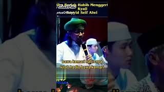 Kiyai Sayyid Seif Alwi langsung kasi trapi tegangan tinggi [upl. by Aksehcnarf362]