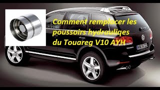 Comment remplacer les poussoirs hydrauliques sur un touareg V10 [upl. by Ahsineg]