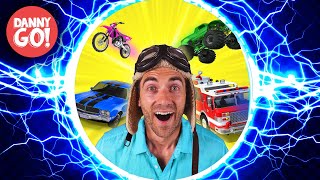 quotDrive Drivequot Vehicle Dance Song 🚒 🚙 ⚡️HYPERSPEED REMIX⚡️ Danny Go Songs for Kids [upl. by Wagoner]