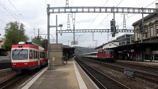 Zugfahrten in Liestal [upl. by Engapmahc582]