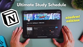 How I use Notion to organize my school life [upl. by Datnow]